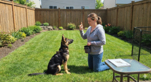 German Shepherd obedience training for beginners