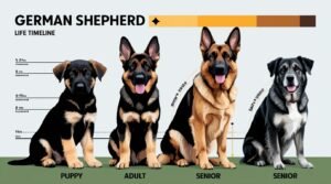 German Shepherd average lifespan chart