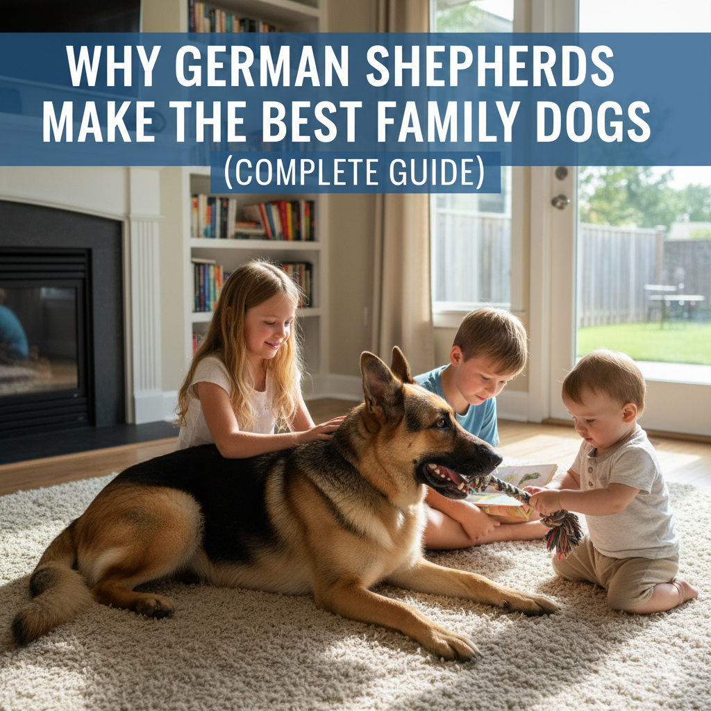 Why German Shepherds Make the Best Family Dogs (Complete Guide)