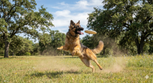 German Shepherd needs more exercise