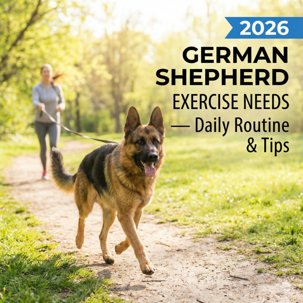 German Shepherd exercise needs