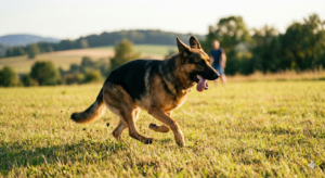 German Shepherd needs more exercise aggression