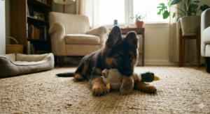 German Shepherd puppy exercise needs