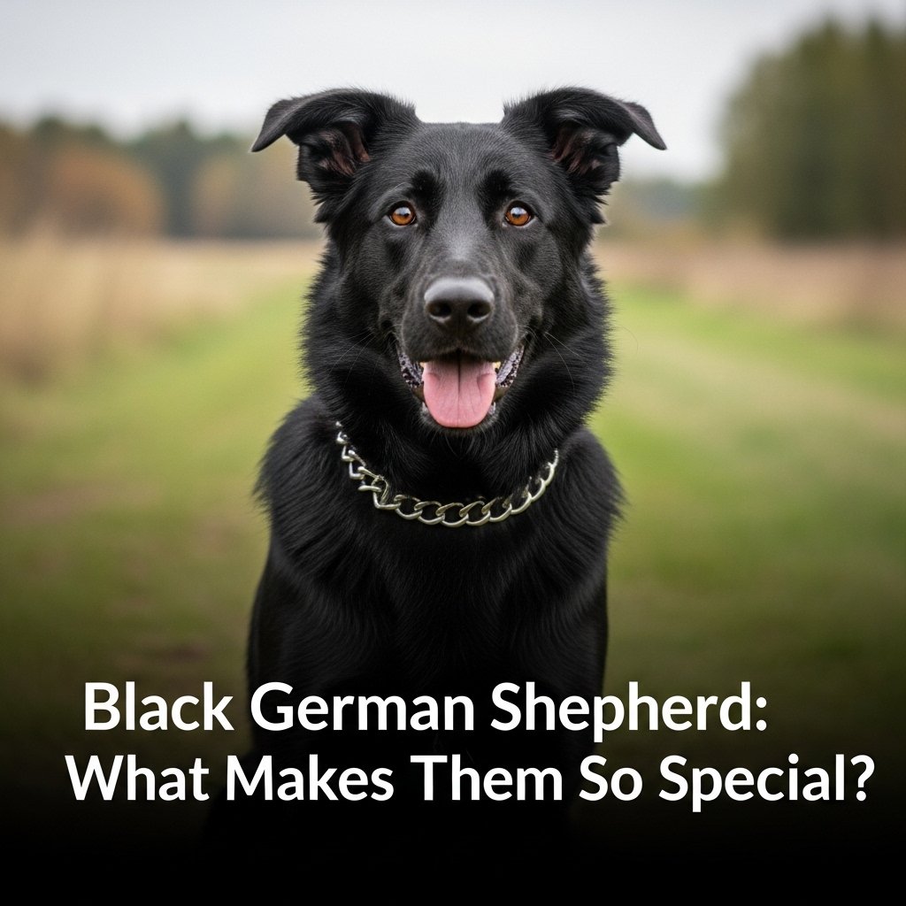 Black German Shepherd